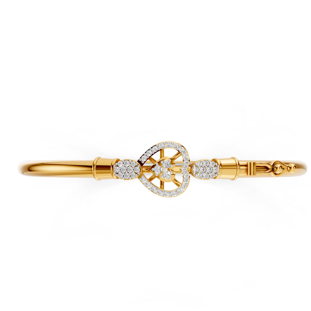Eternal Halo Diamond Bangle