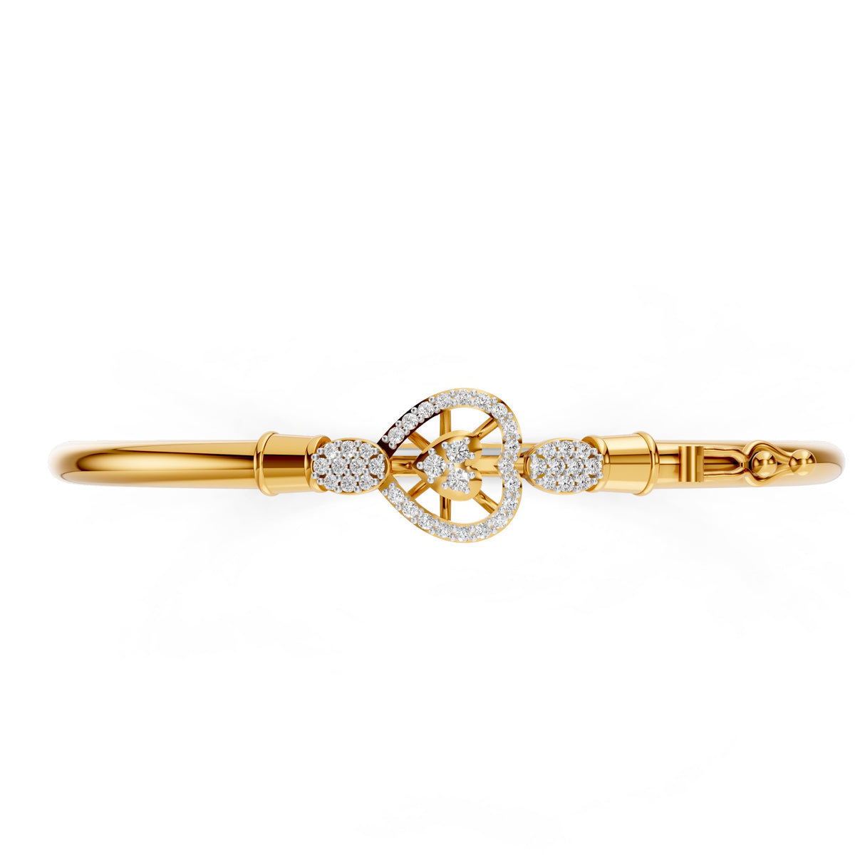 Eternal Halo Diamond Bangle