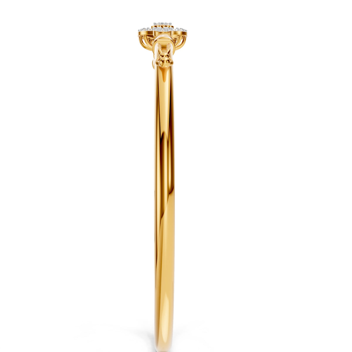 Eternal Halo Diamond Bangle