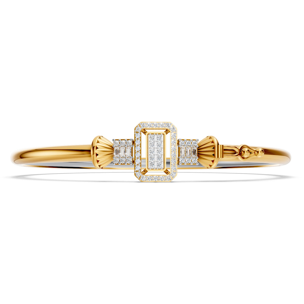 Regal Frame Diamond Bangle