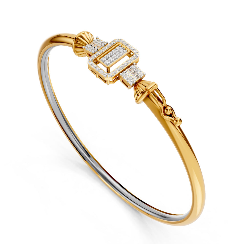 Regal Frame Diamond Bangle