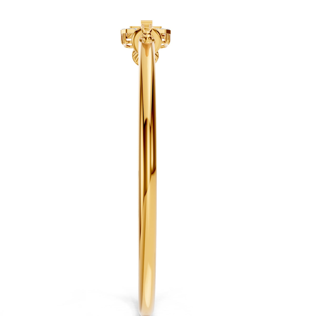 Regal Frame Diamond Bangle