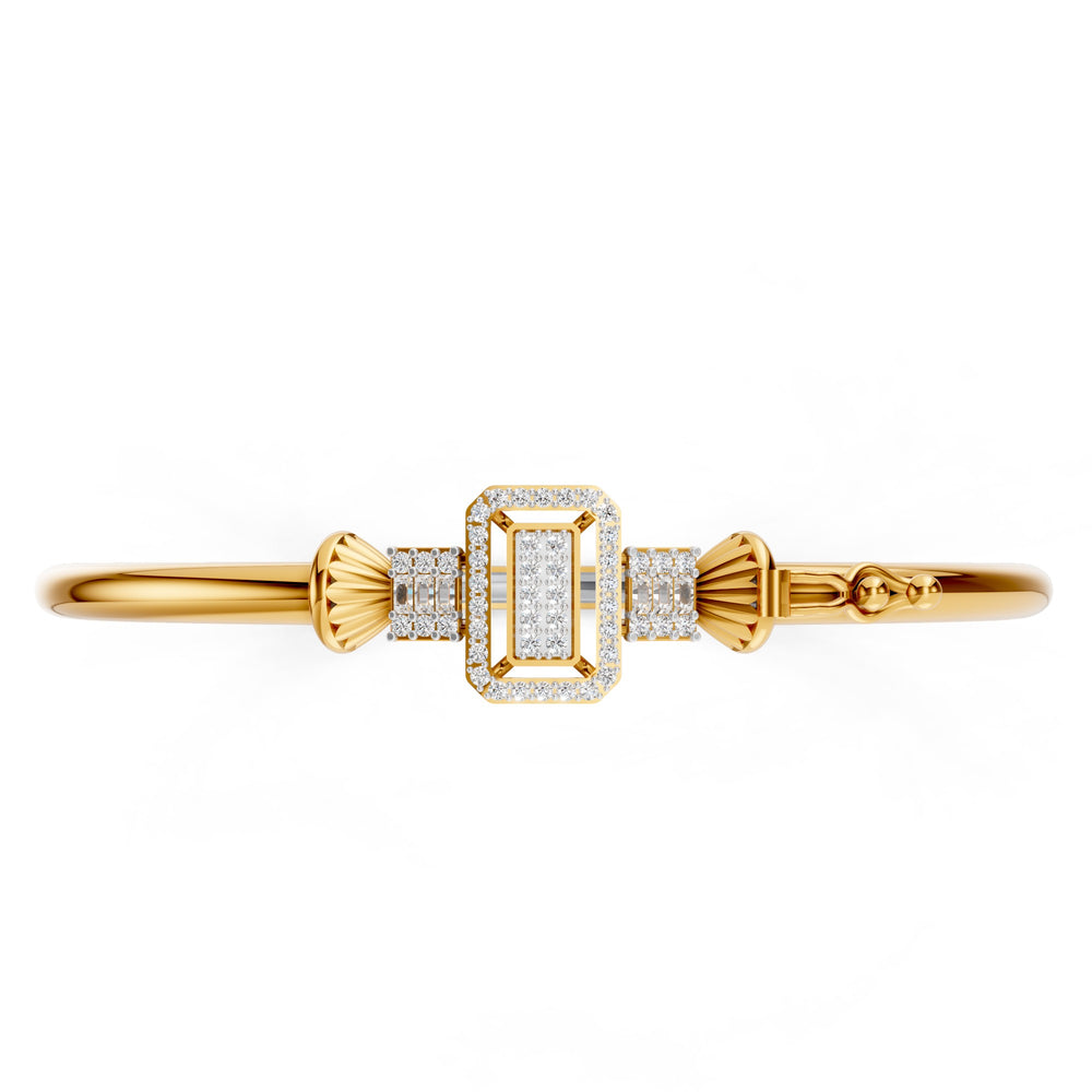 Regal Frame Diamond Bangle