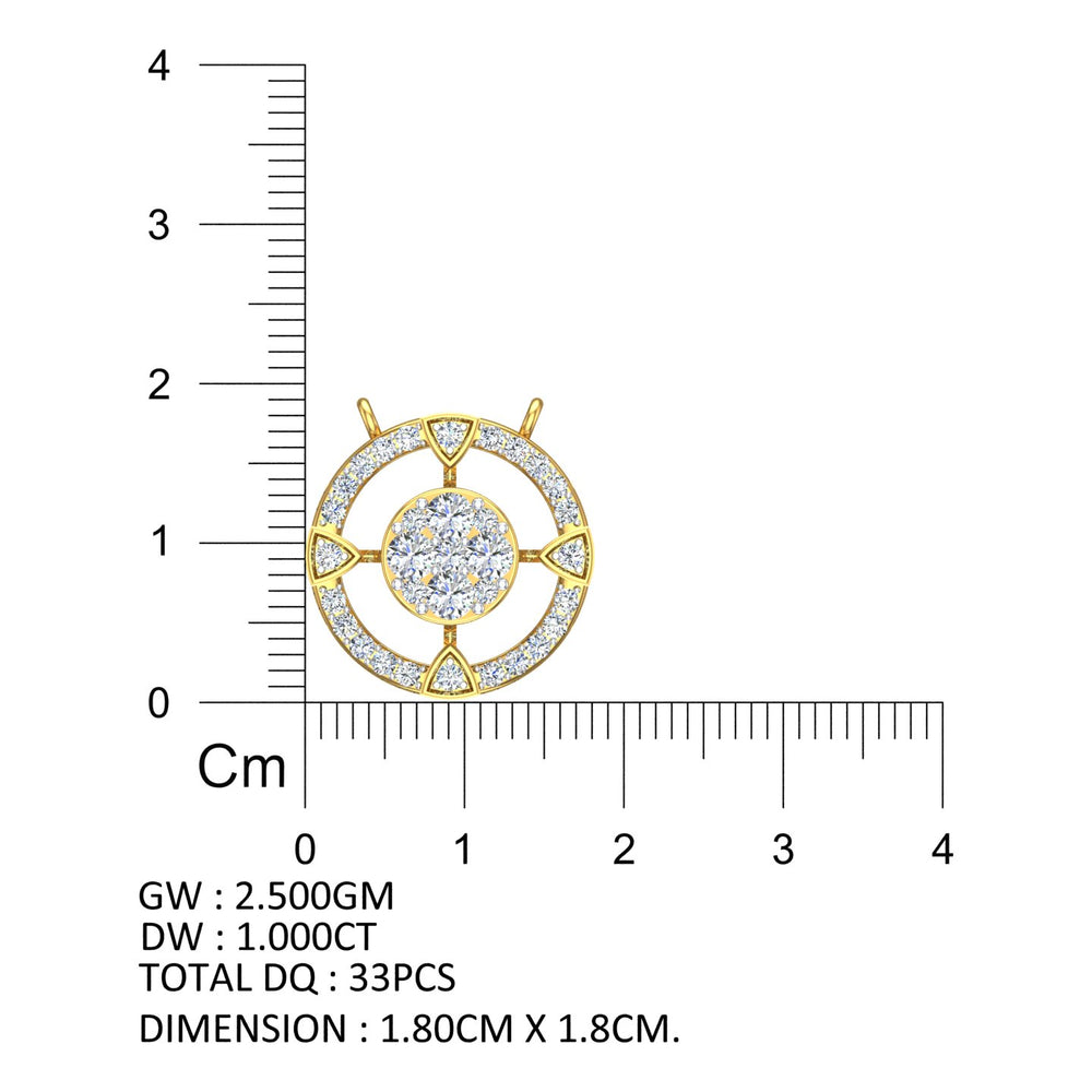 Celestial Chakra Diamond Mangalsutra