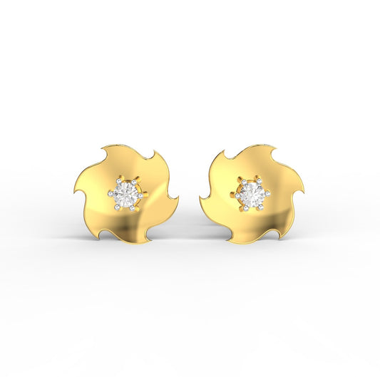 Solaris Bloom Diamond Studs