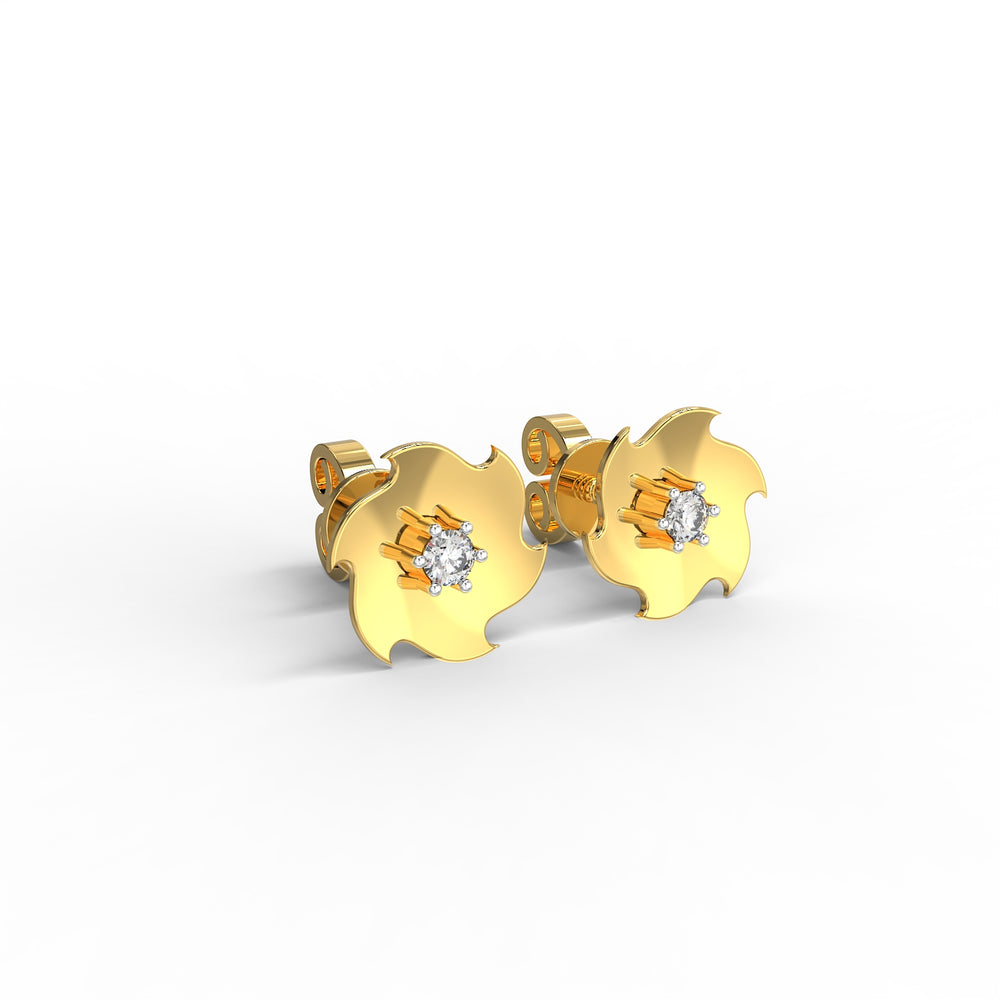 Solaris Bloom Diamond Studs