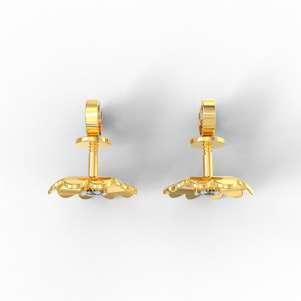 Fortuna Blossom Diamond Studs