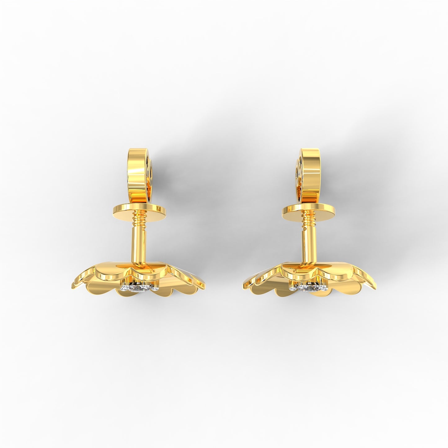 Fortuna Blossom Diamond Studs