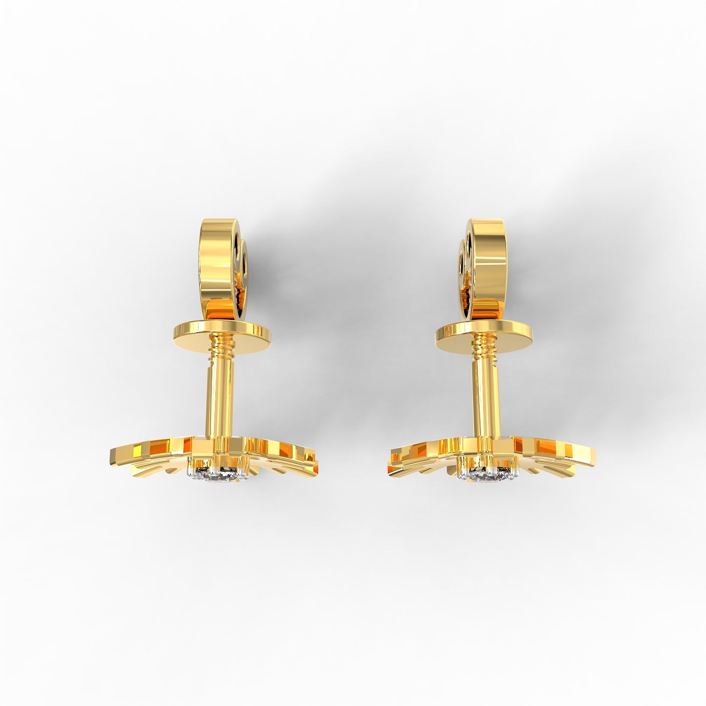 Solar Crest Diamond Studs