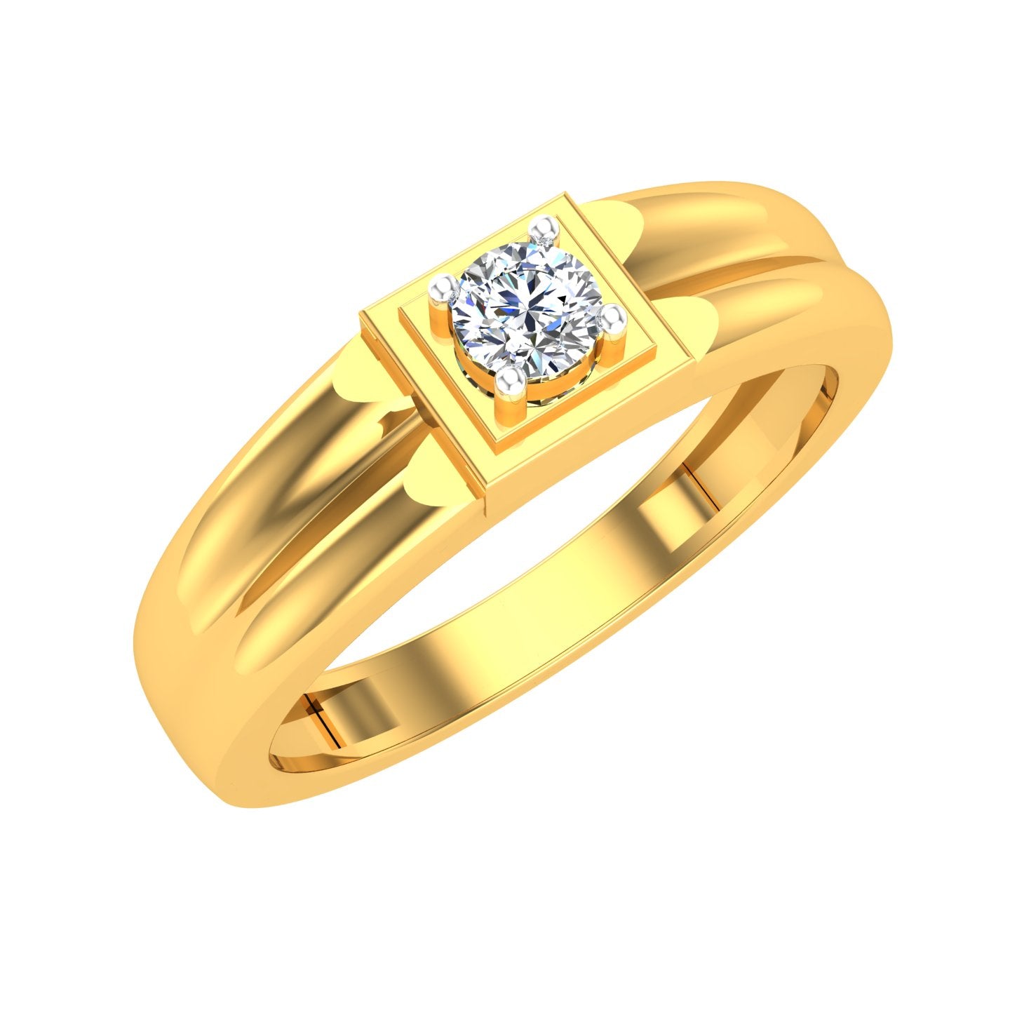 Monarch Solitaire Ring