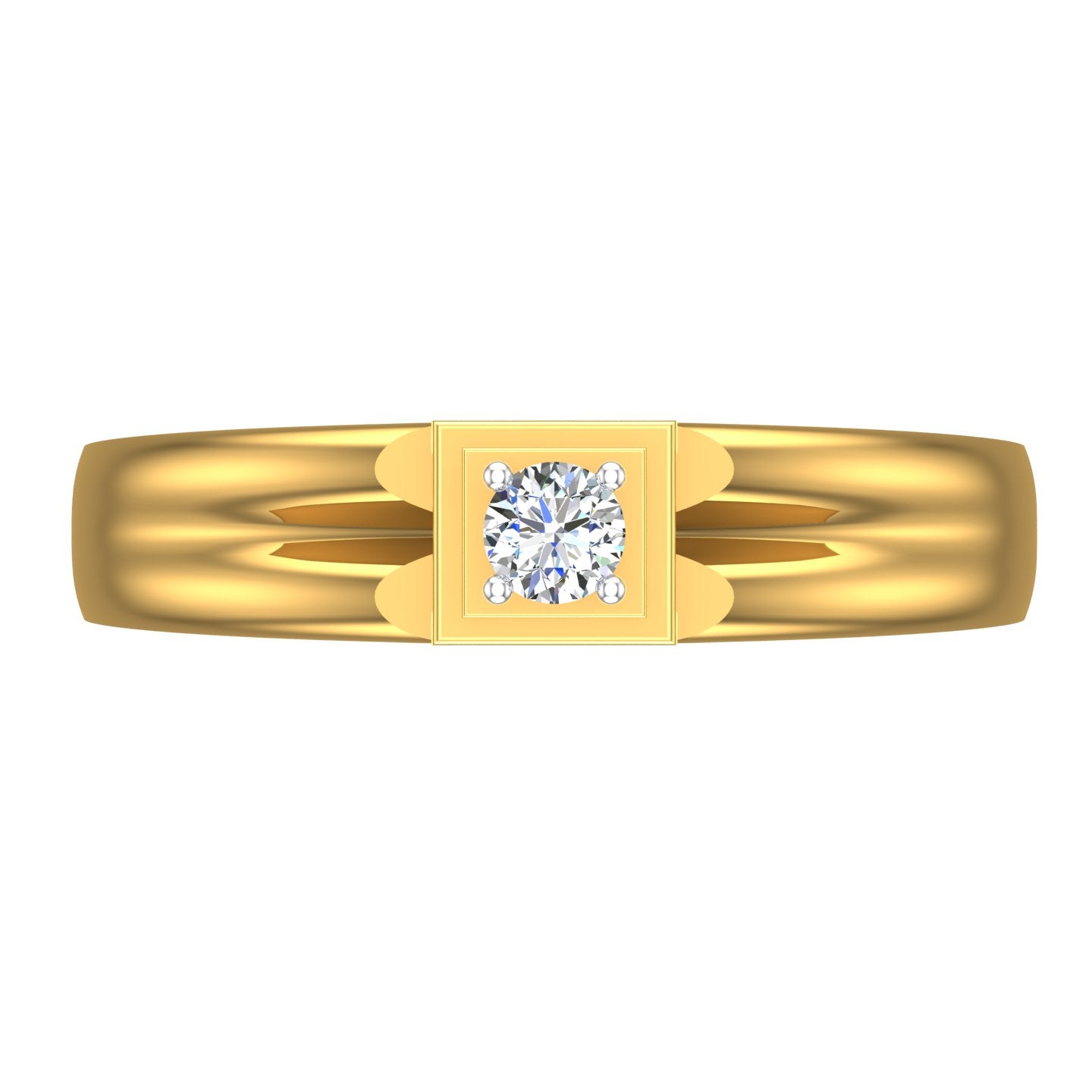 Monarch Solitaire Ring