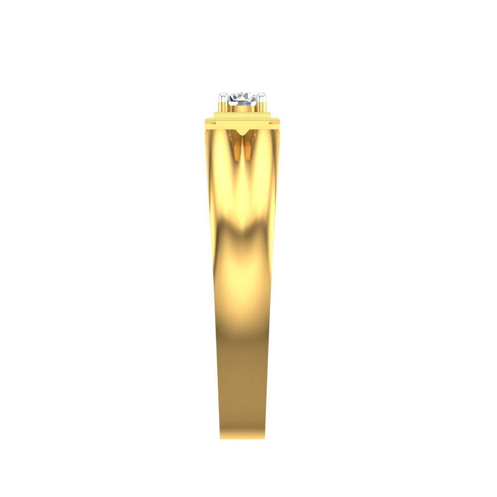 Monarch Solitaire Ring