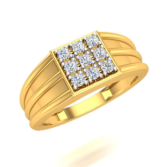 Royal Matrix Diamond Ring