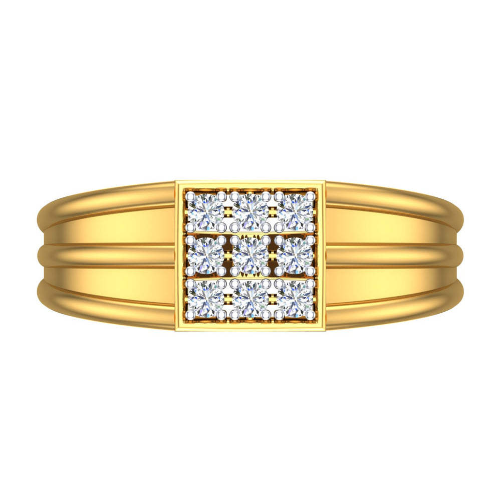 Royal Matrix Diamond Ring