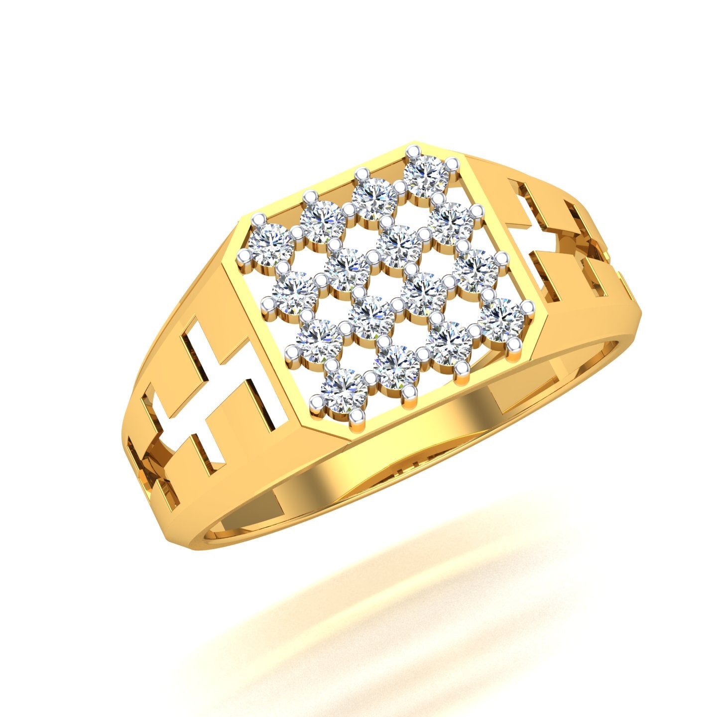 Royal Crossfire Diamond Ring