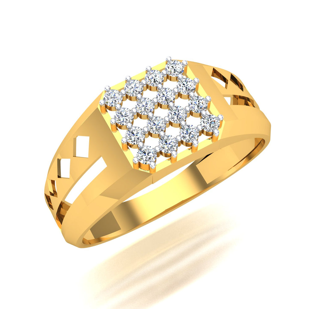 Monarch Prism Diamond Ring