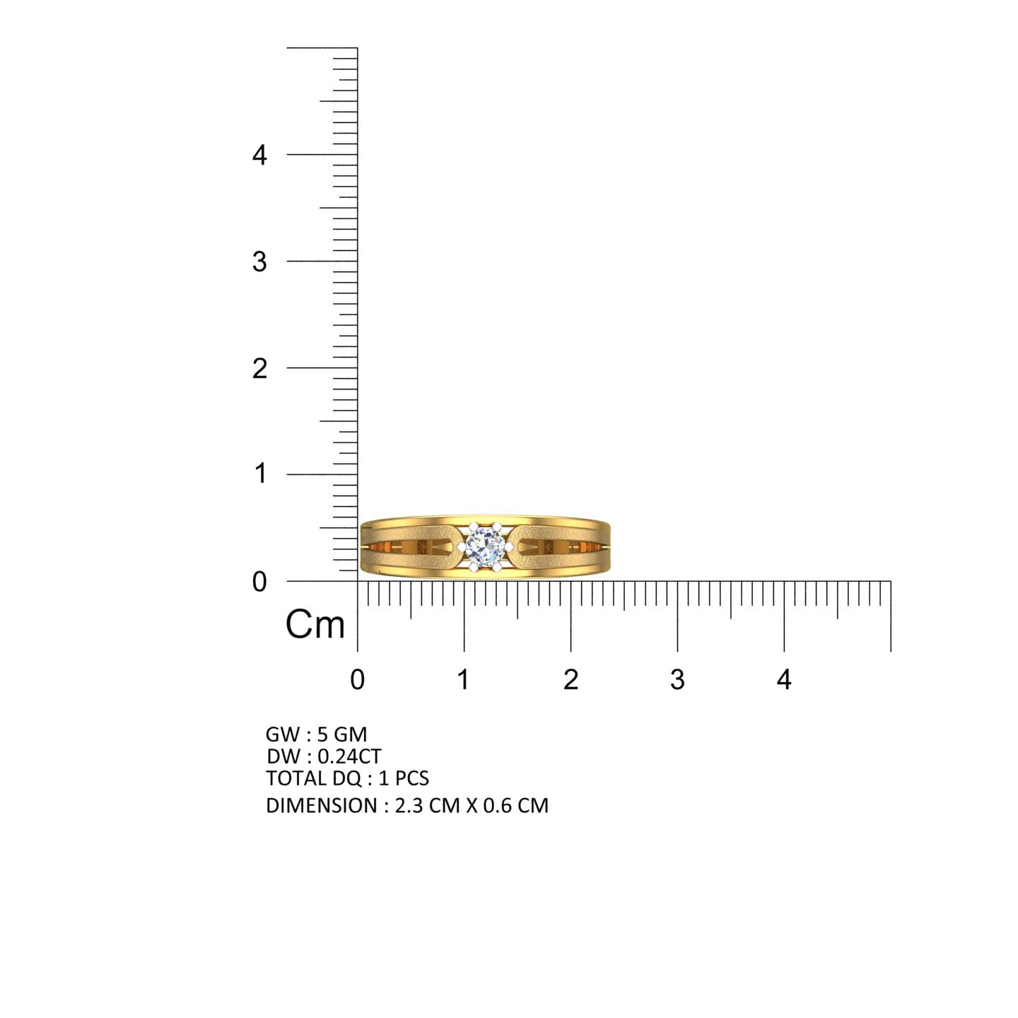 Infinity Grace Solitaire Ring