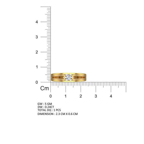 Infinity Grace Solitaire Ring hover image