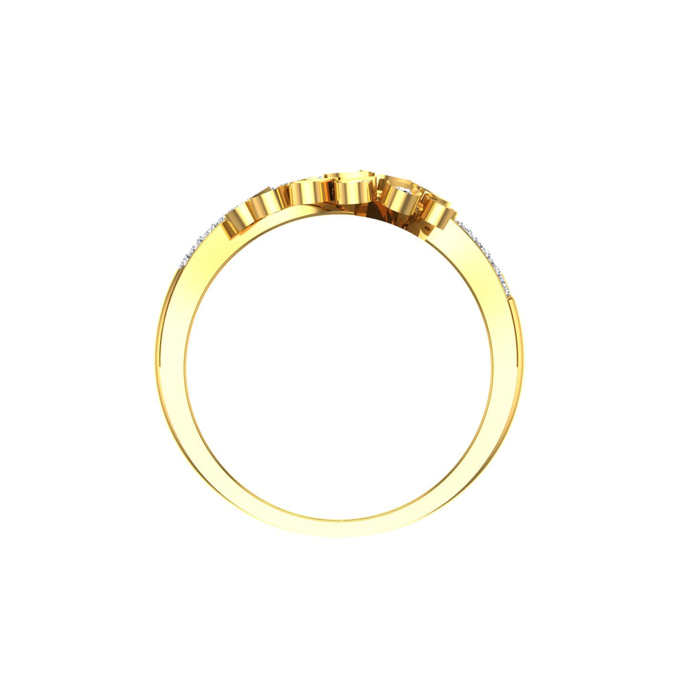 Royal Peacock Plume Ring