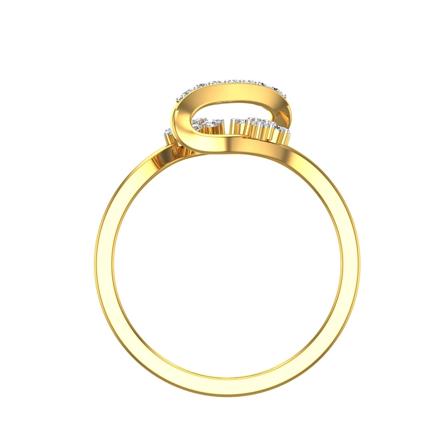 Twin Blossom Harmony Ring