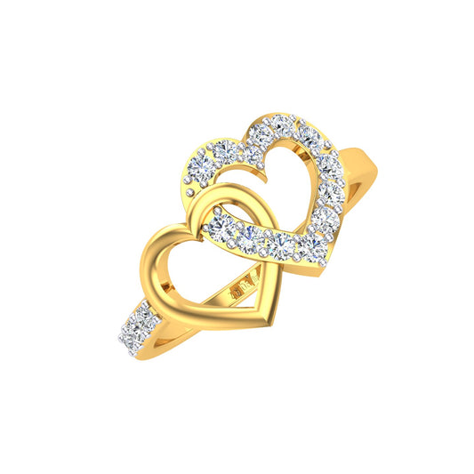 Eternal Hearts Diamond Ring