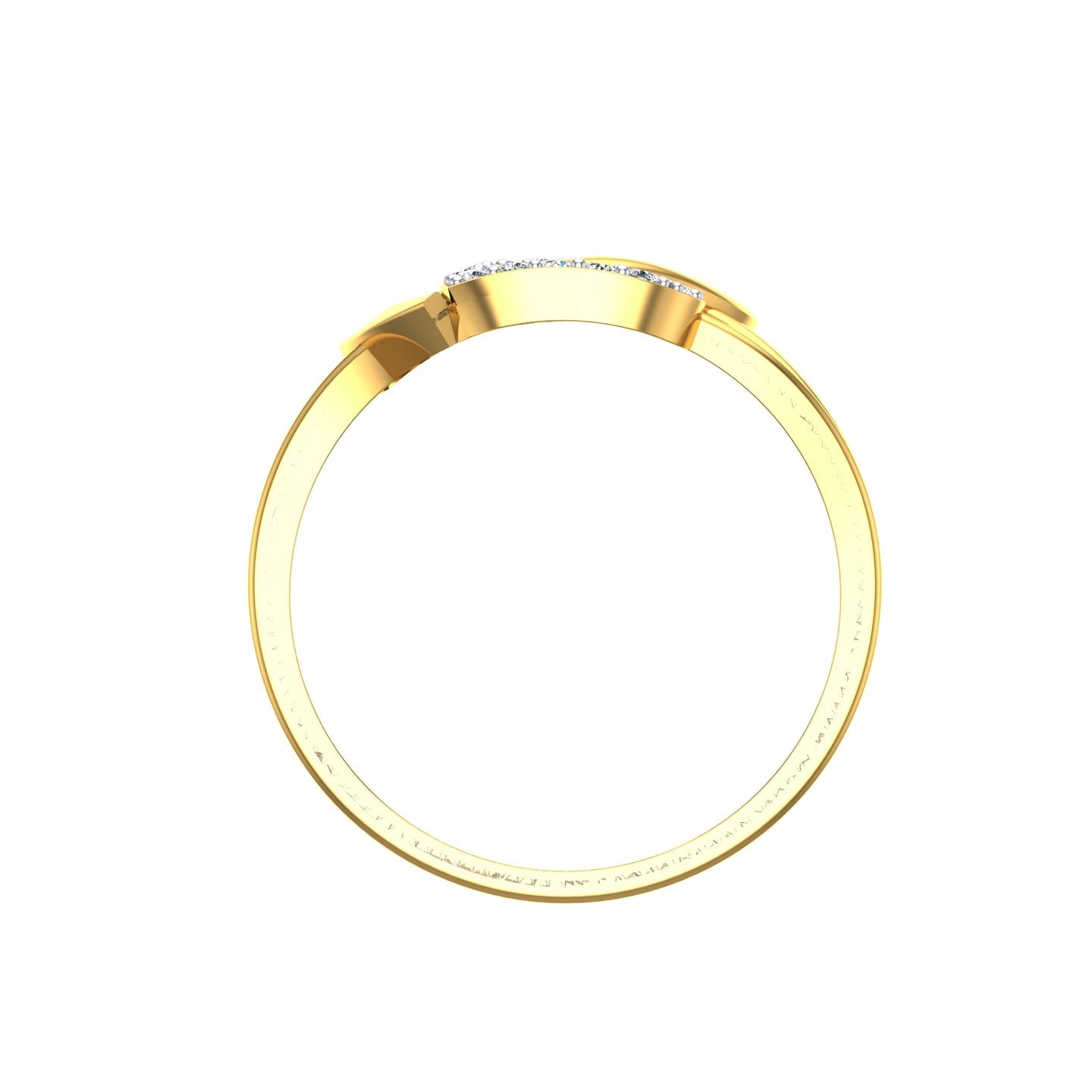Infinity Hearts Diamond Ring