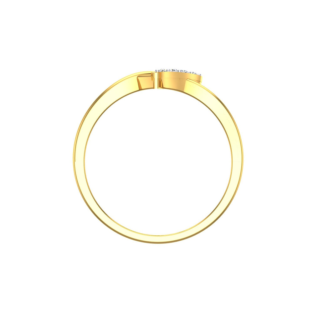 Infinity Heart Diamond Ring