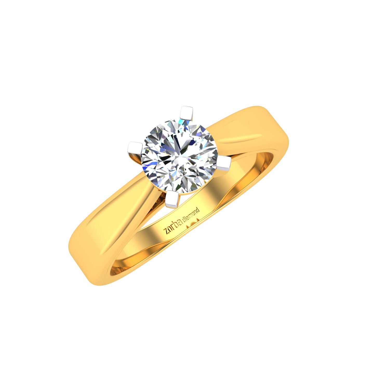 Infinity Heart Diamond Ring
