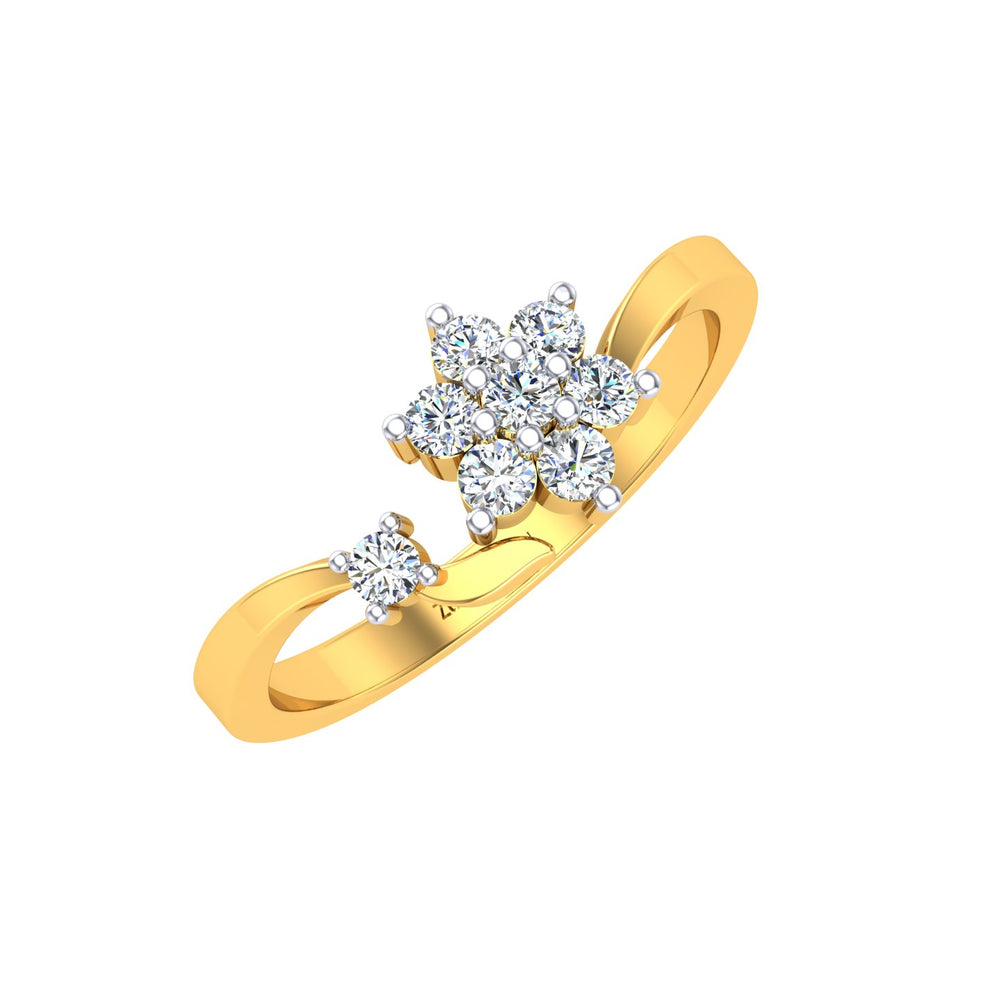 Daisy Sparkle Diamond Ring