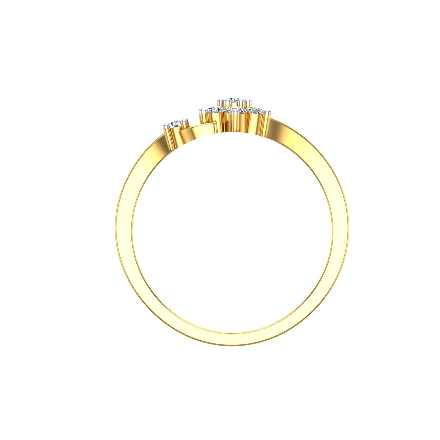 Daisy Sparkle Diamond Ring