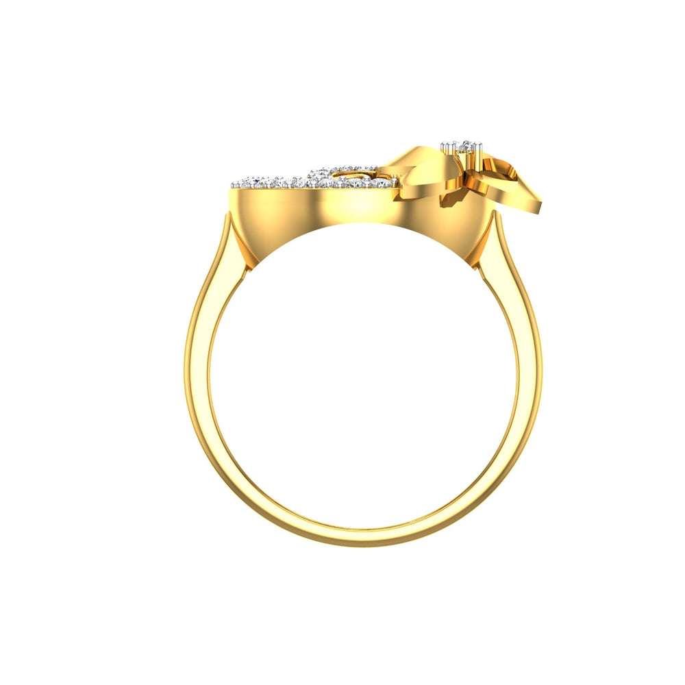 Celestial Bloom Diamond Ring
