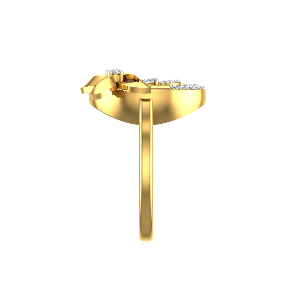 Celestial Bloom Diamond Ring
