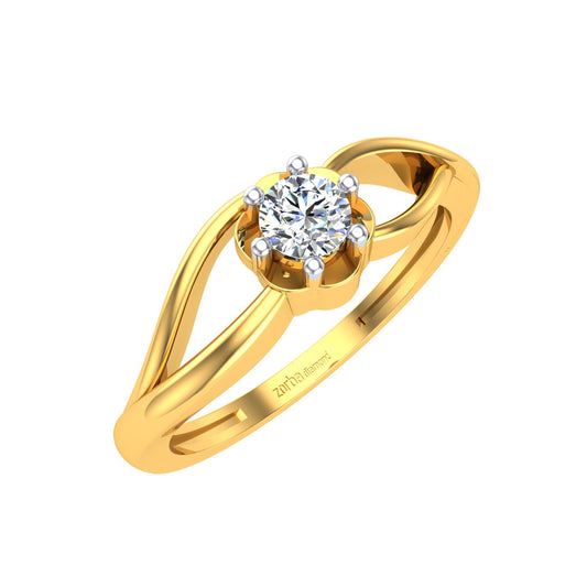 Eternal Bloom Solitaire Ring