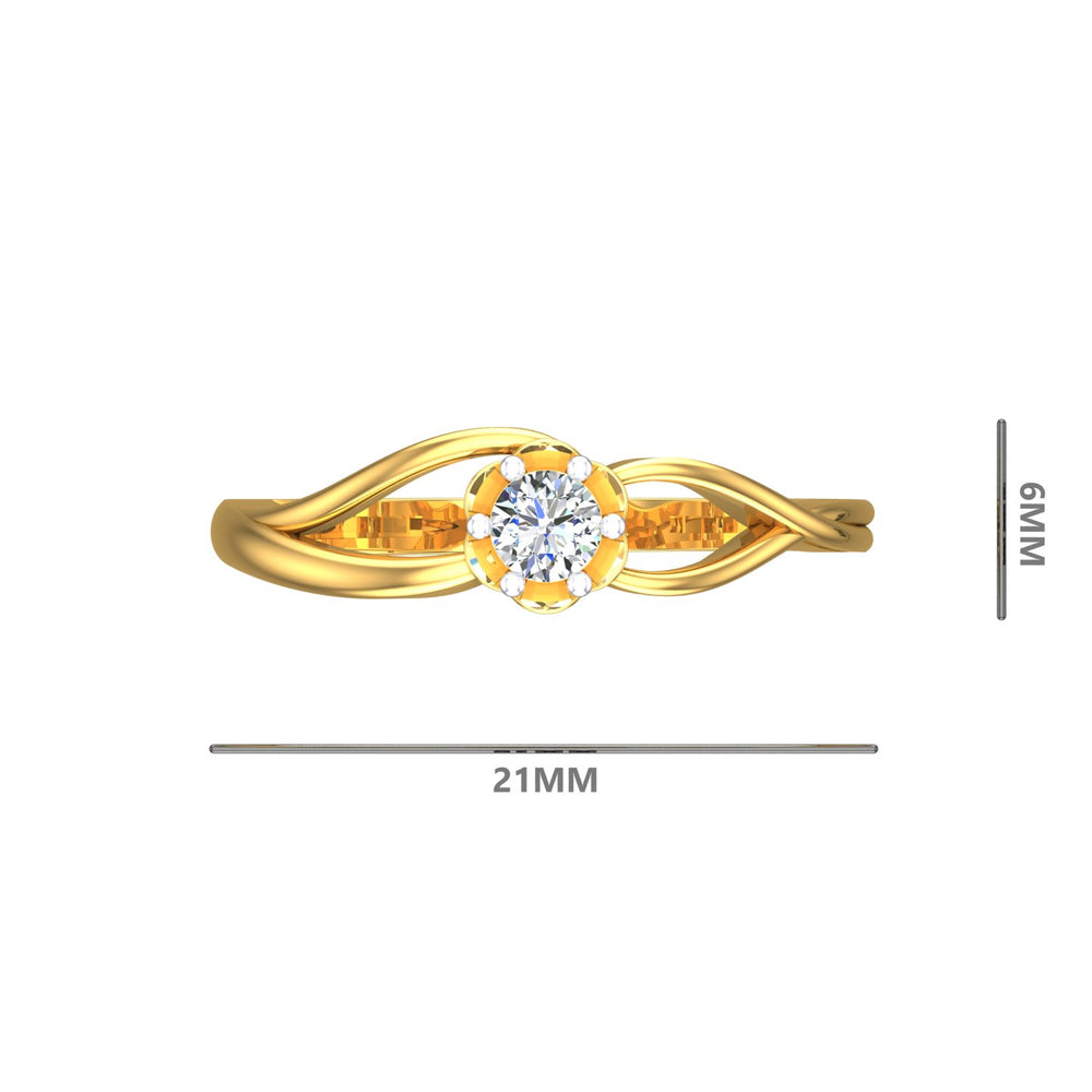 Eternal Bloom Solitaire Ring