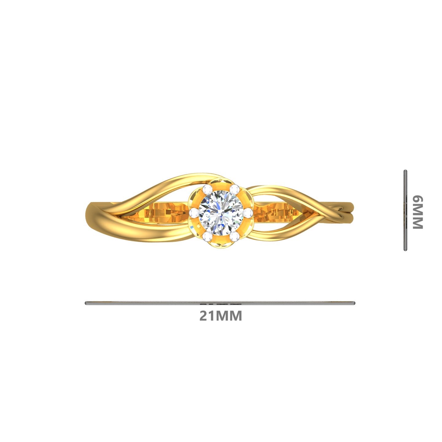 Eternal Bloom Solitaire Ring