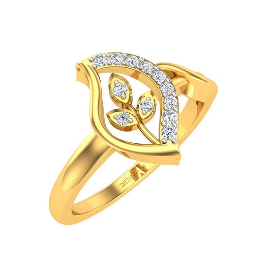 Nature's Eye Diamond Ring