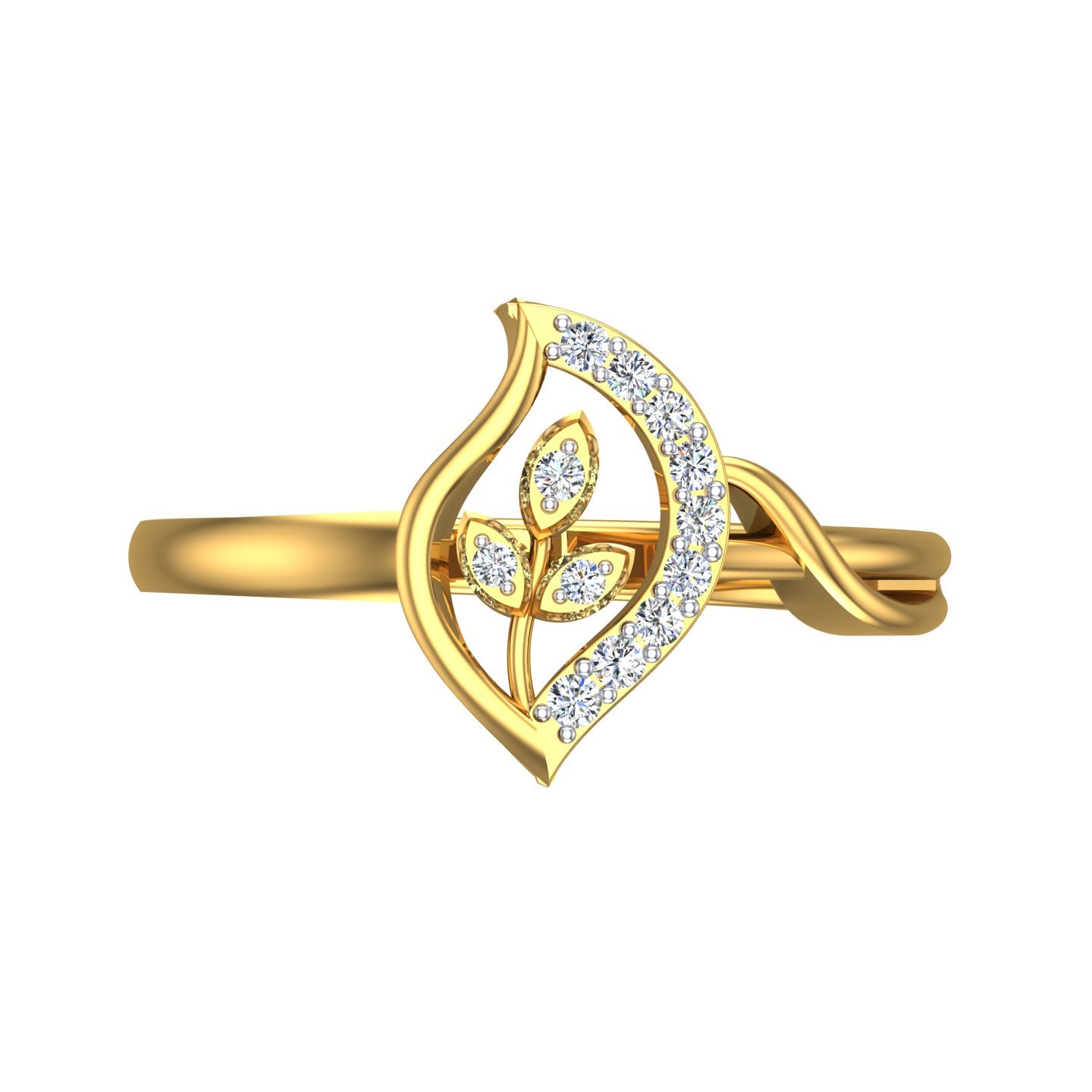 Nature's Eye Diamond Ring