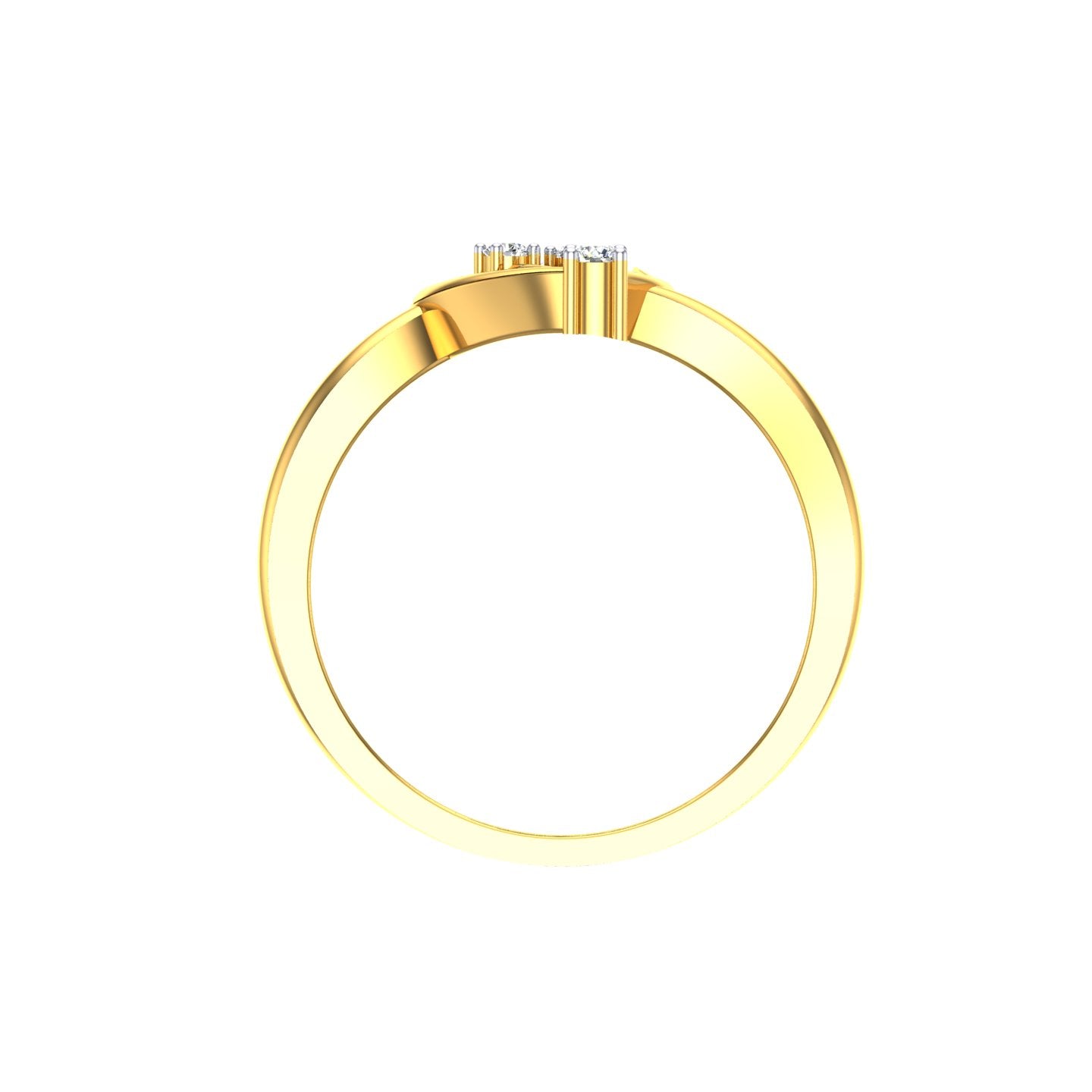 Trinity Bloom Diamond Ring