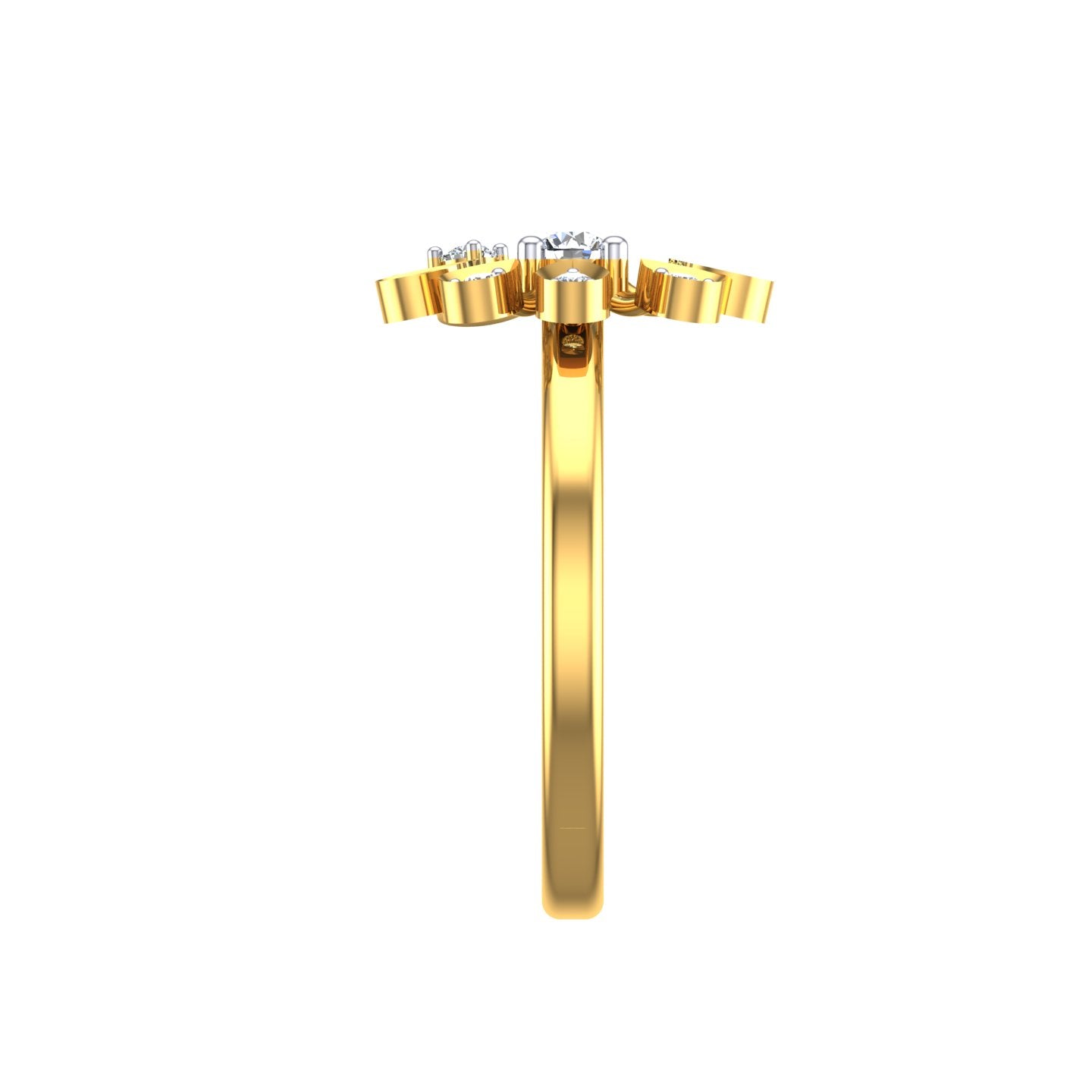 Royal Heart Bloom Ring