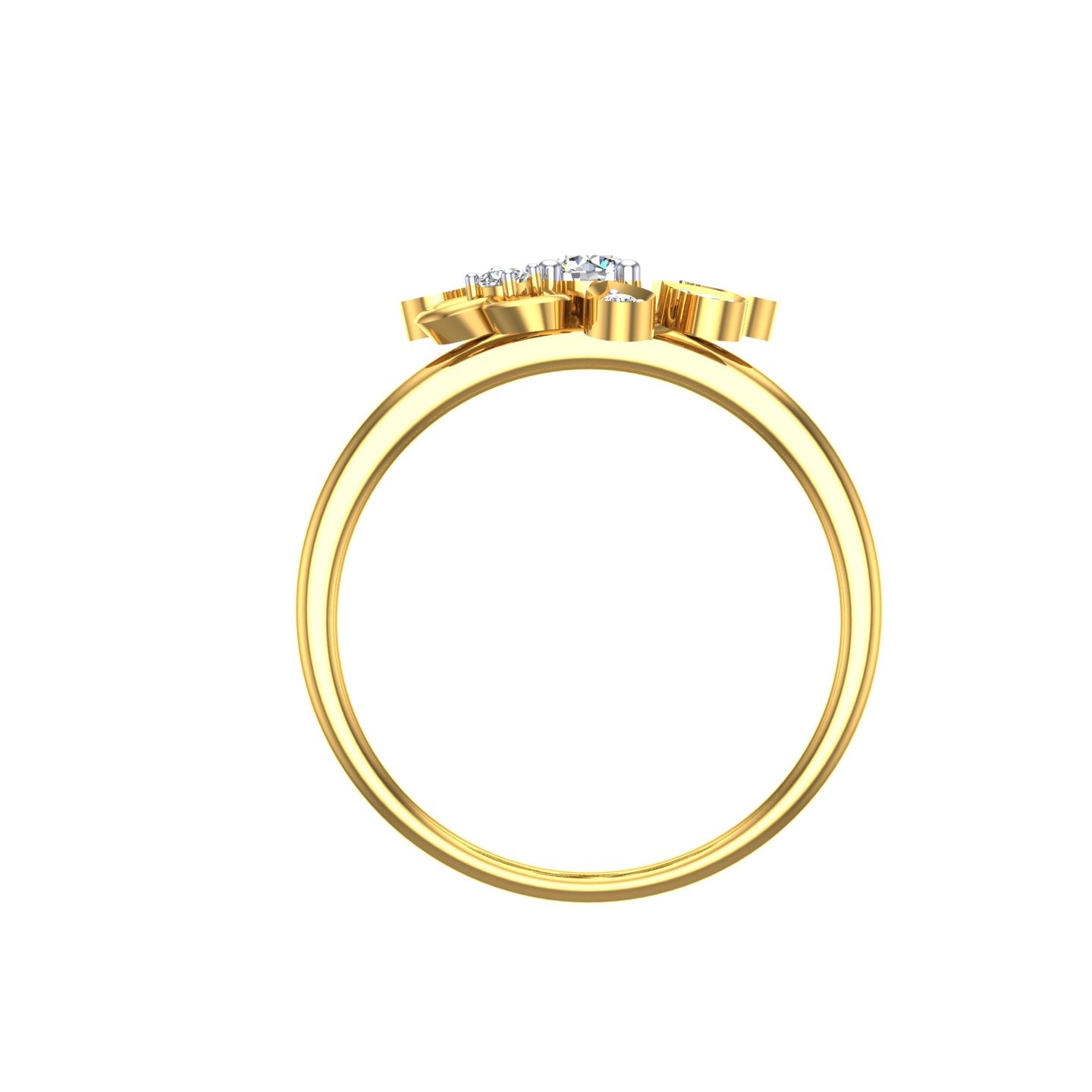 Royal Heart Bloom Ring