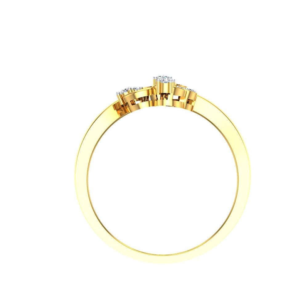 Butterfly Bloom Diamond Ring
