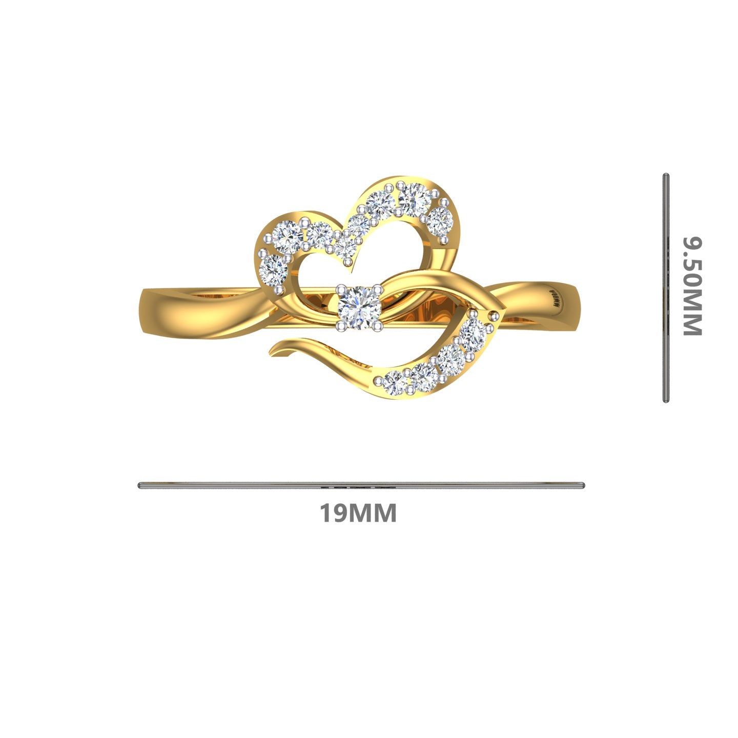 Eternal Heart Harmony Ring