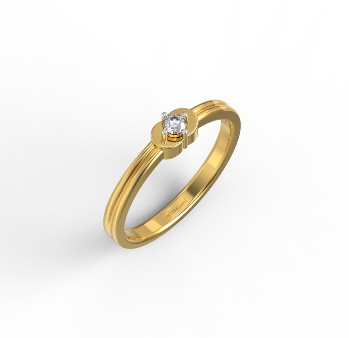 Solitaire Grace Ring