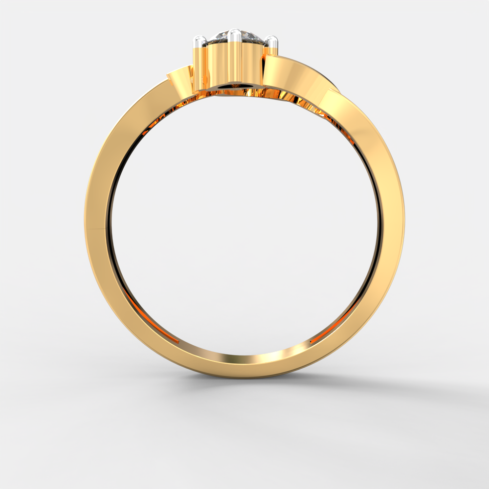 Eternal Heart Solitaire Ring