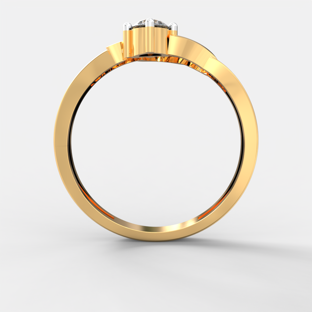 Eternal Heart Solitaire Ring