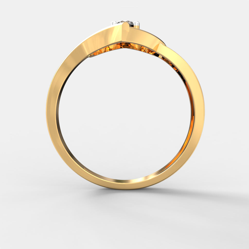Forever Heart Solitaire Ring
