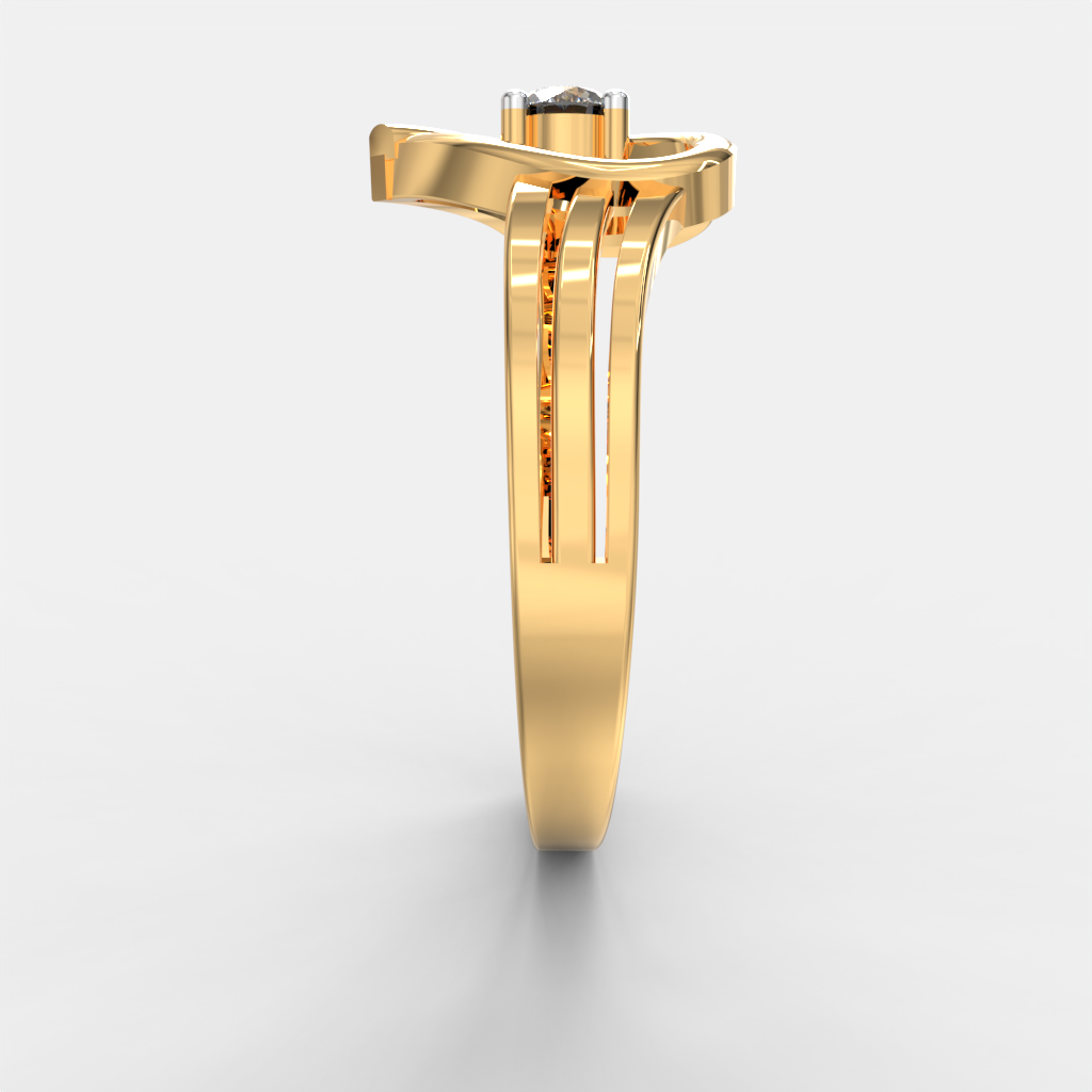 Forever Heart Solitaire Ring