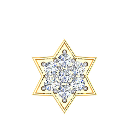 Celestial Starburst Diamond Nose Screw