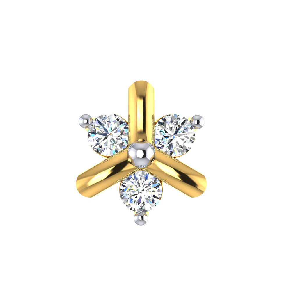 Trinity Harmony Diamond Nose Screw