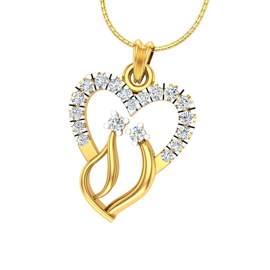 Diamond Heart Pendant